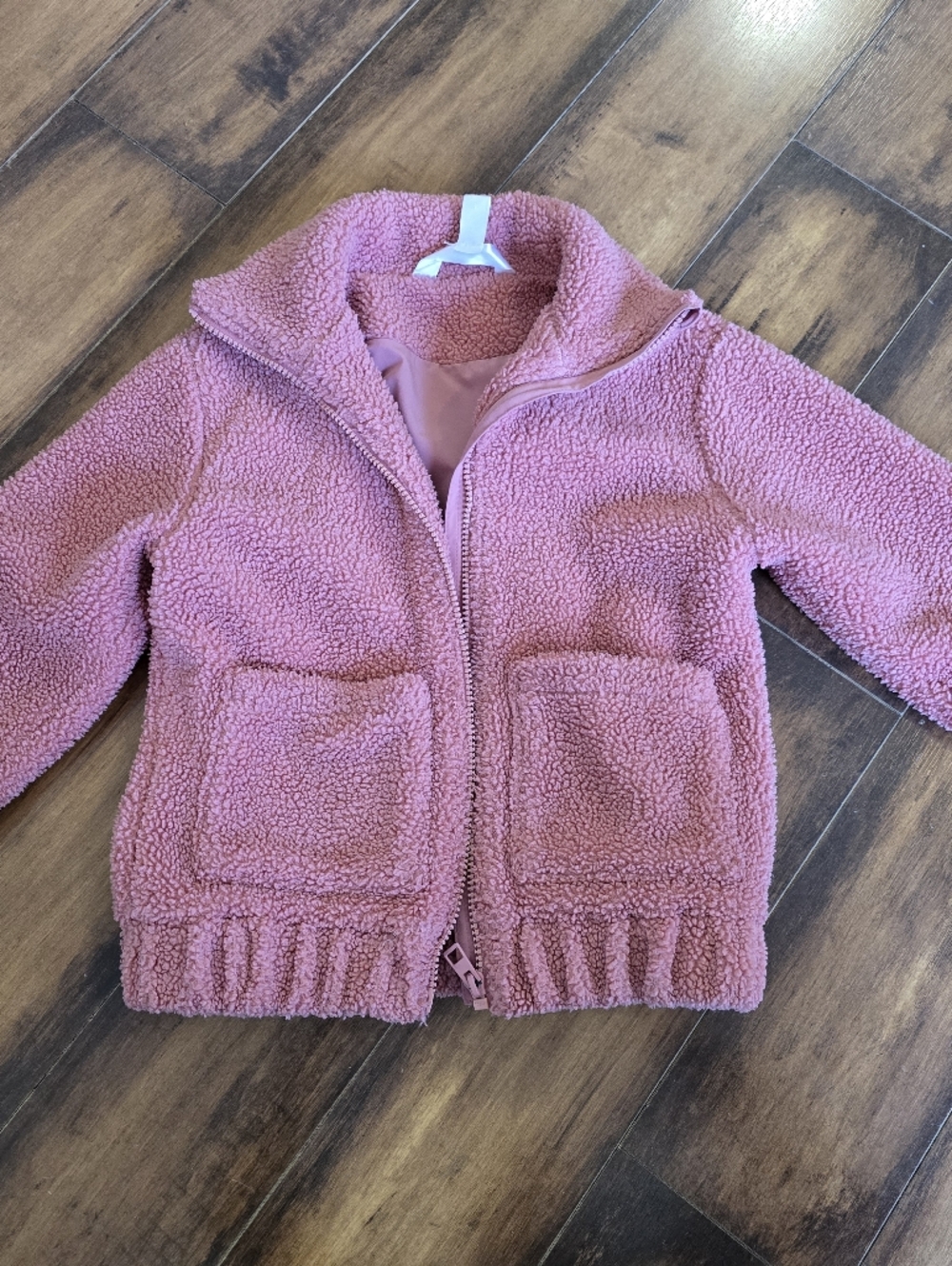 Kids Pink Sherpa Jacket - Brand Unspecified